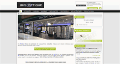 Desktop Screenshot of irisoptiquedreux.com